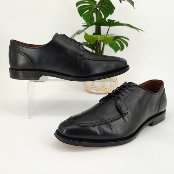 Allen Edmonds Men\'s Size 10 Lasalle Leather Black Shoes Split Toe Oxford Dress main image 8